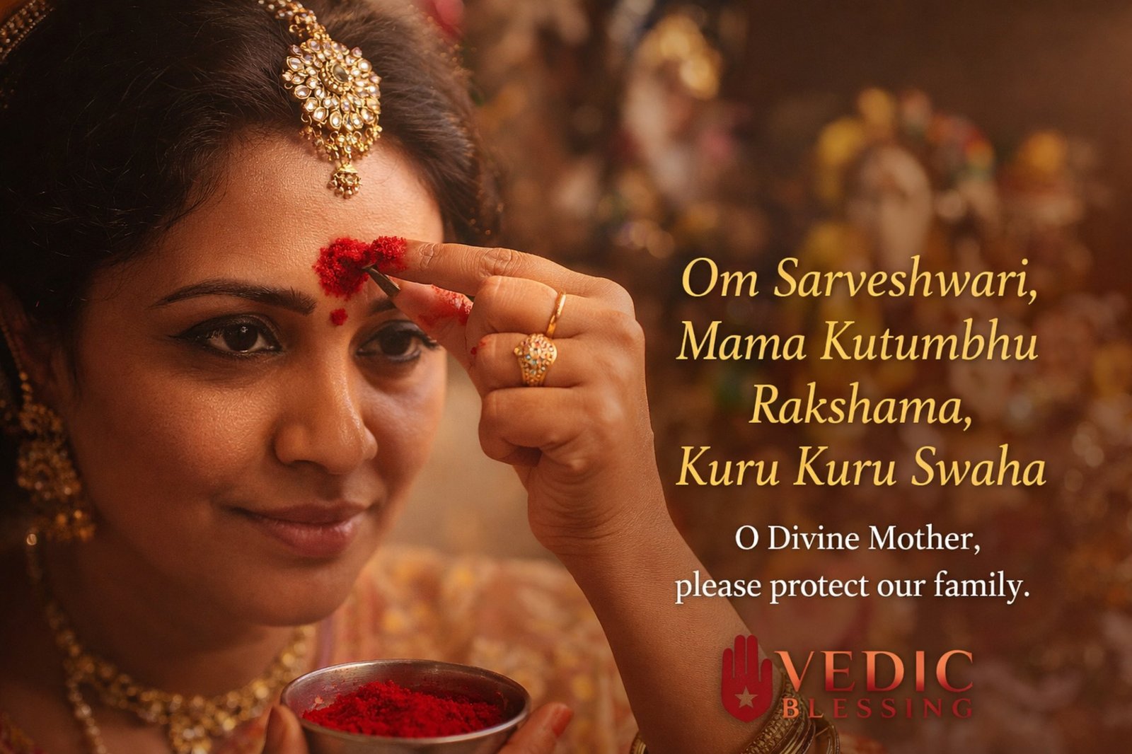 The Sacred Power of Kumkum: A Simple Mantra for Family Protection