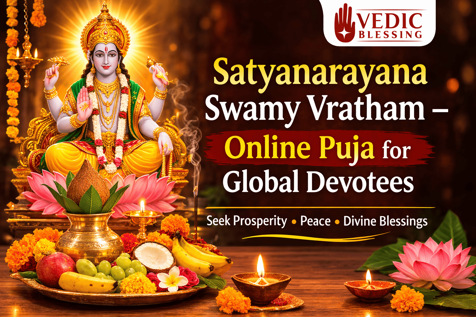 Benefits of Satyanarayana Swamy Vratham for Family Prosperity