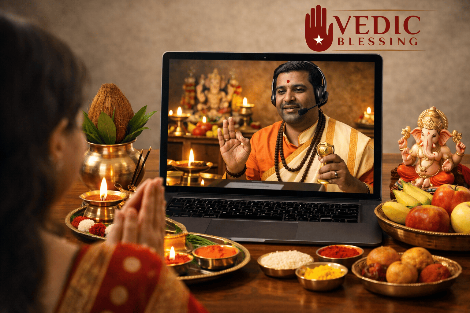 Online Priest Services in USA, Authentic Hindu Rituals Guided by Experienced Priests