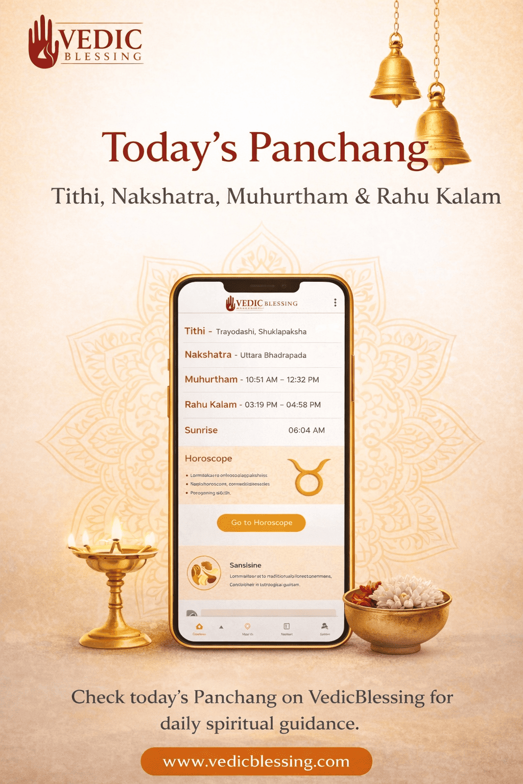 Today’s Panchang, Tithi, Nakshatra, Muhurtham and Rahu Kalam