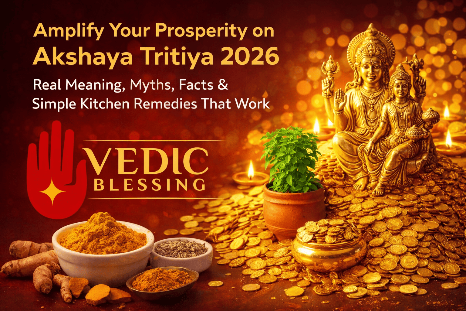 Amplify Your Prosperity on Akshaya Tritiya 2026: Real Meaning, Myths, Facts & Simple Kitchen Remedies That Work