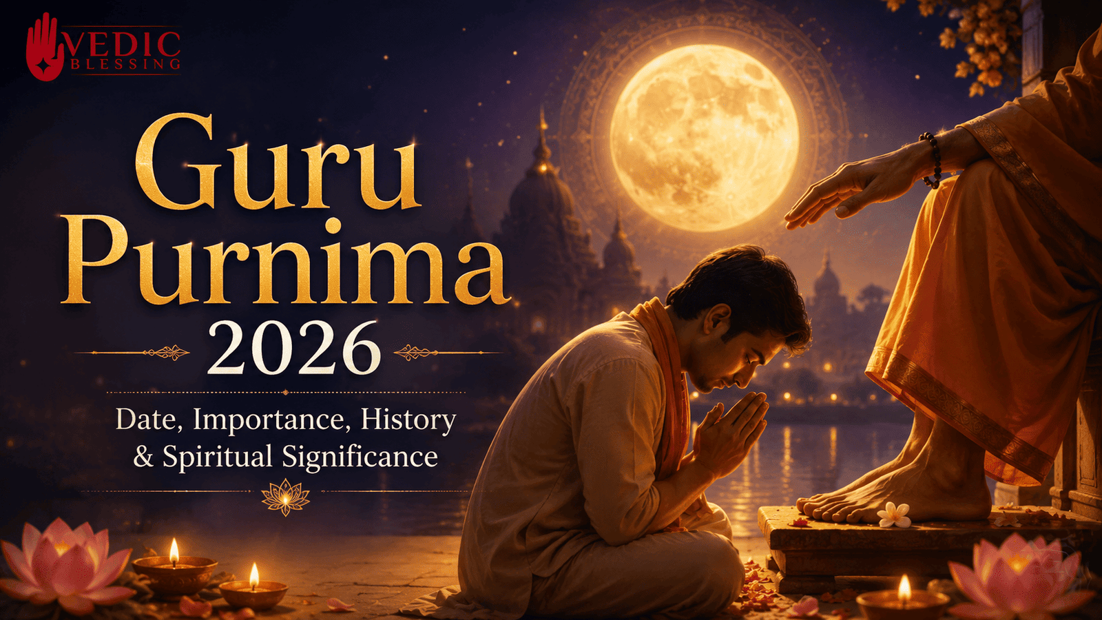 Guru Purnima 2026: Date, Importance, History, Puja Vidhi and Online Guru Blessings