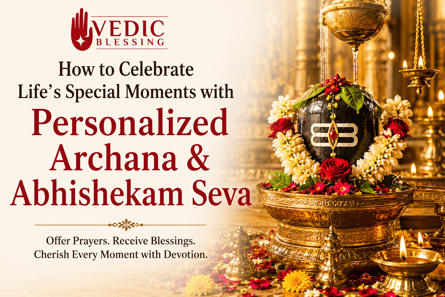How to Celebrate Life’s Special Moments with Personalized Archana and Abhishekam Seva