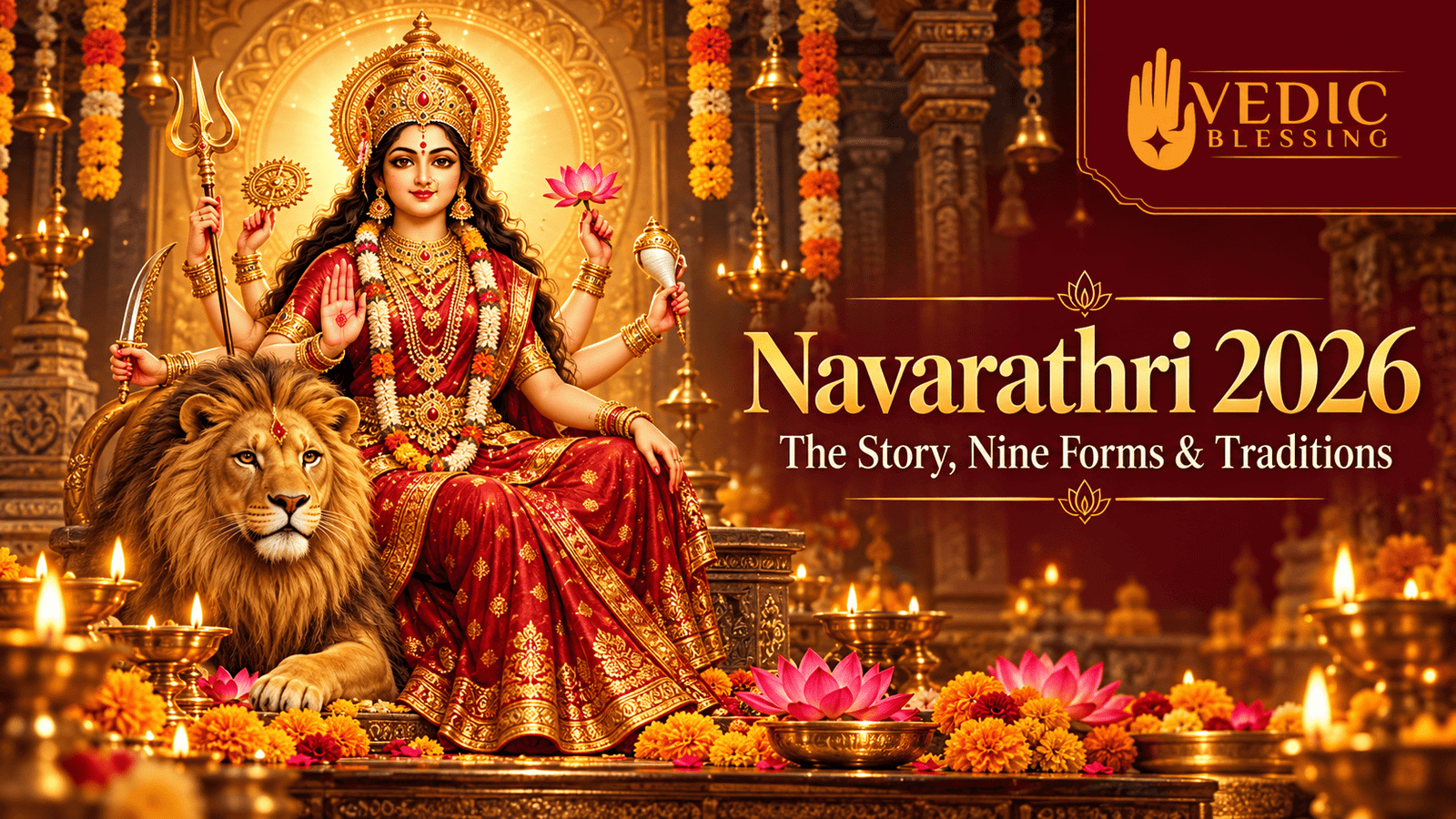 Navarathri 2026: The Story of Durga, the Meaning of Nine Nights, and the Traditions We Carry Forward