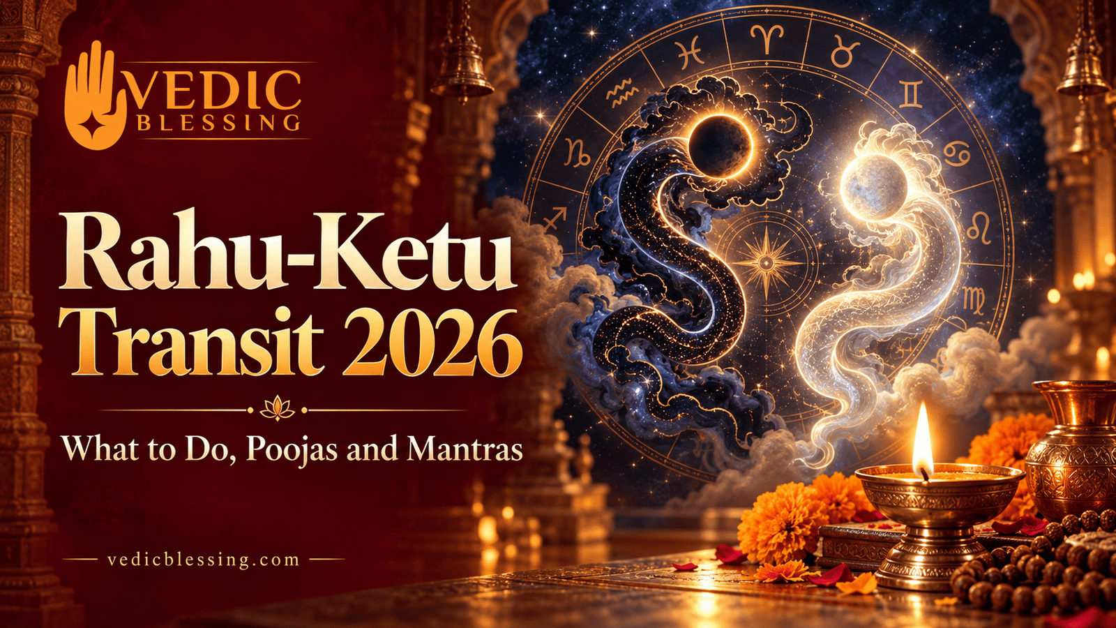 Rahu-Ketu Transit 2026: What to Do, Poojas and Mantras