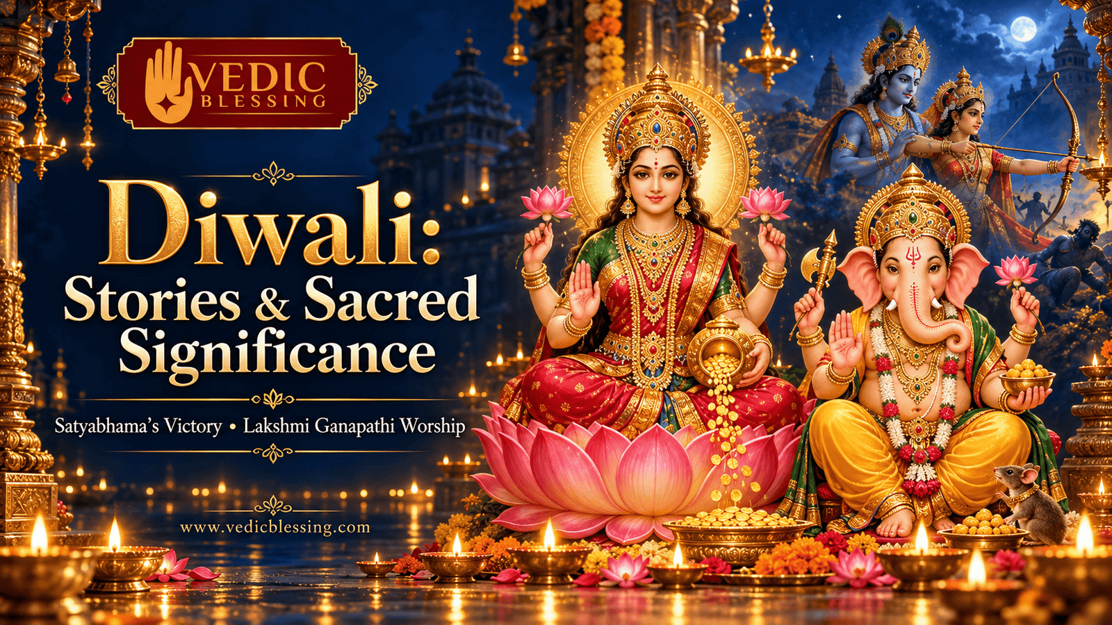 Diwali Stories & Lakshmi Ganapathi Puja Significance